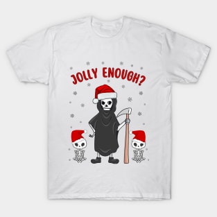 Christmas grump, grumpy Santa, funny T-Shirt